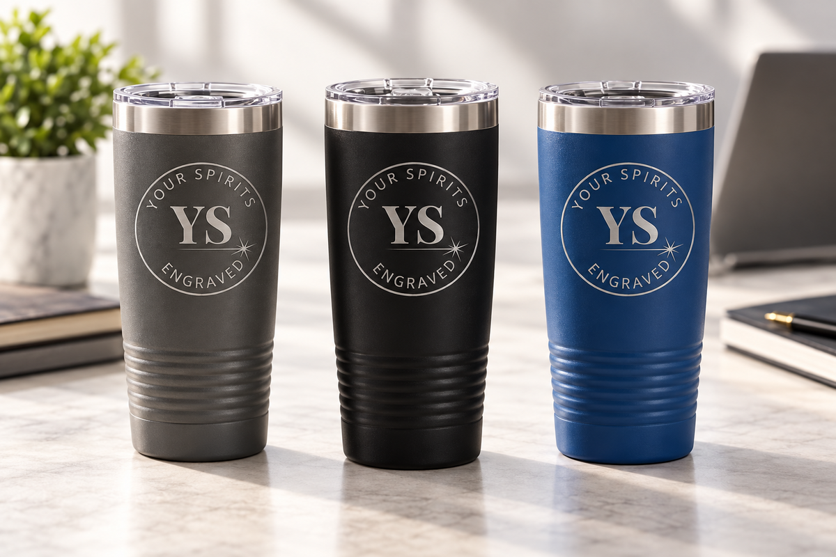 20oz Custom Engraved Tumbers