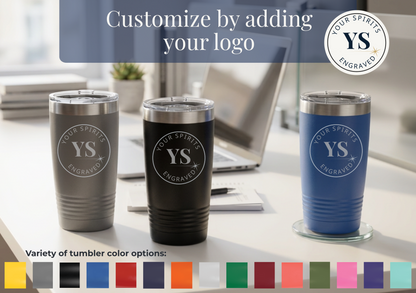 Custom Engraved Tumbers for Businesses
