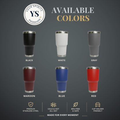 Branded Engraved Tumblers with Company Logo | Custom Business Gifts
